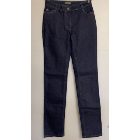 Apparel Collection Dark Wash Straight Leg Jean Size 2 R - Picture 2 of 7